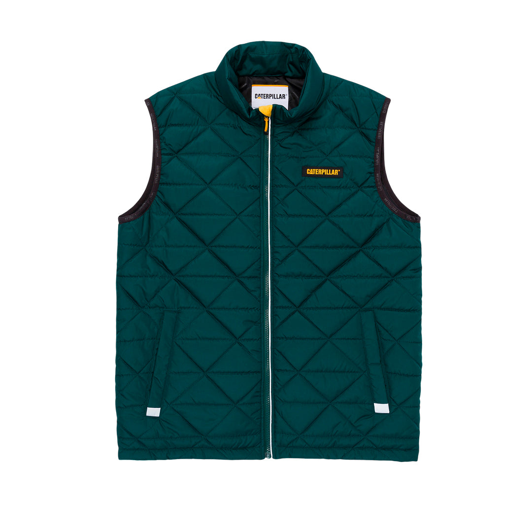 Chaleco Quilted Vest para hombre color turqueza