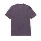 Camisa Polo Burnout Henley para hombre color morado