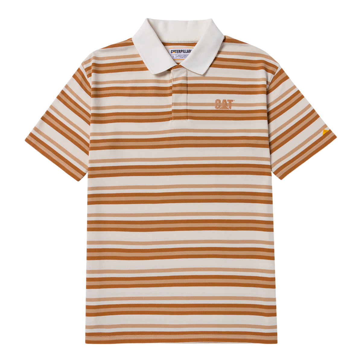 Camisa Polo Pique para hombre color café