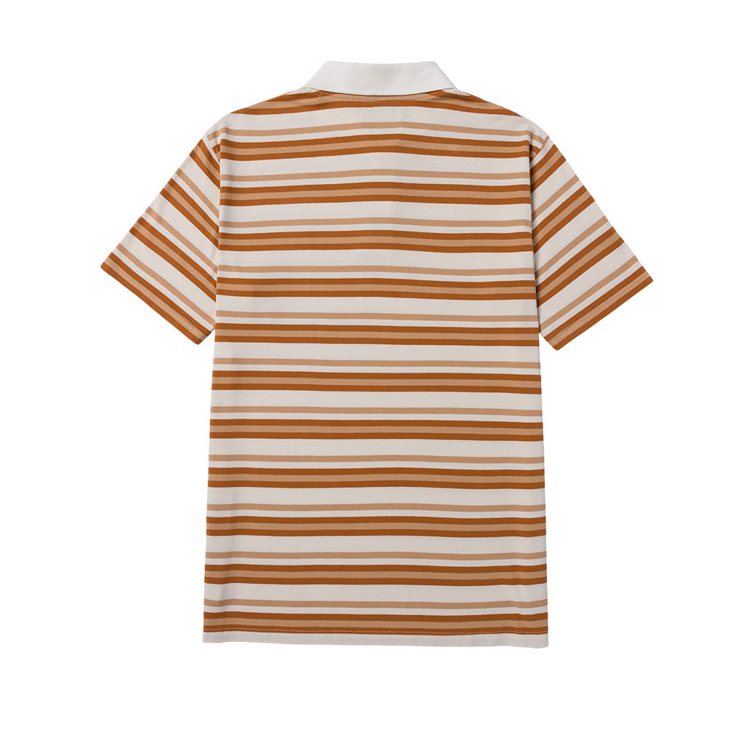 Camisa Polo Pique para hombre color café