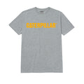 Camiseta Caterpillar Logo para hombre color gris