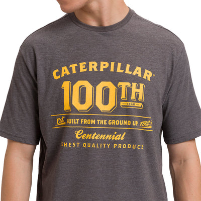 Camiseta Centennial para hombre color gris