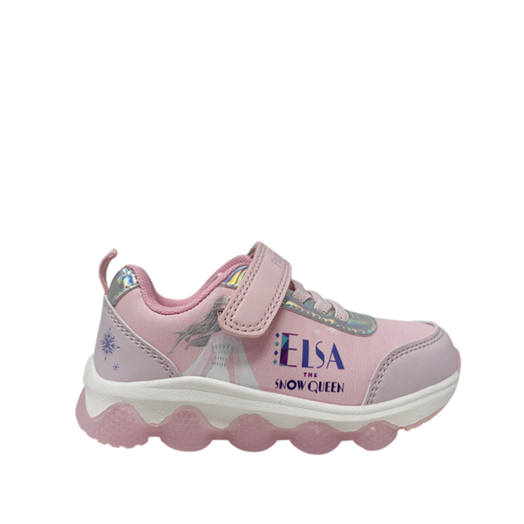 Tennis Frozen para niña color rosado