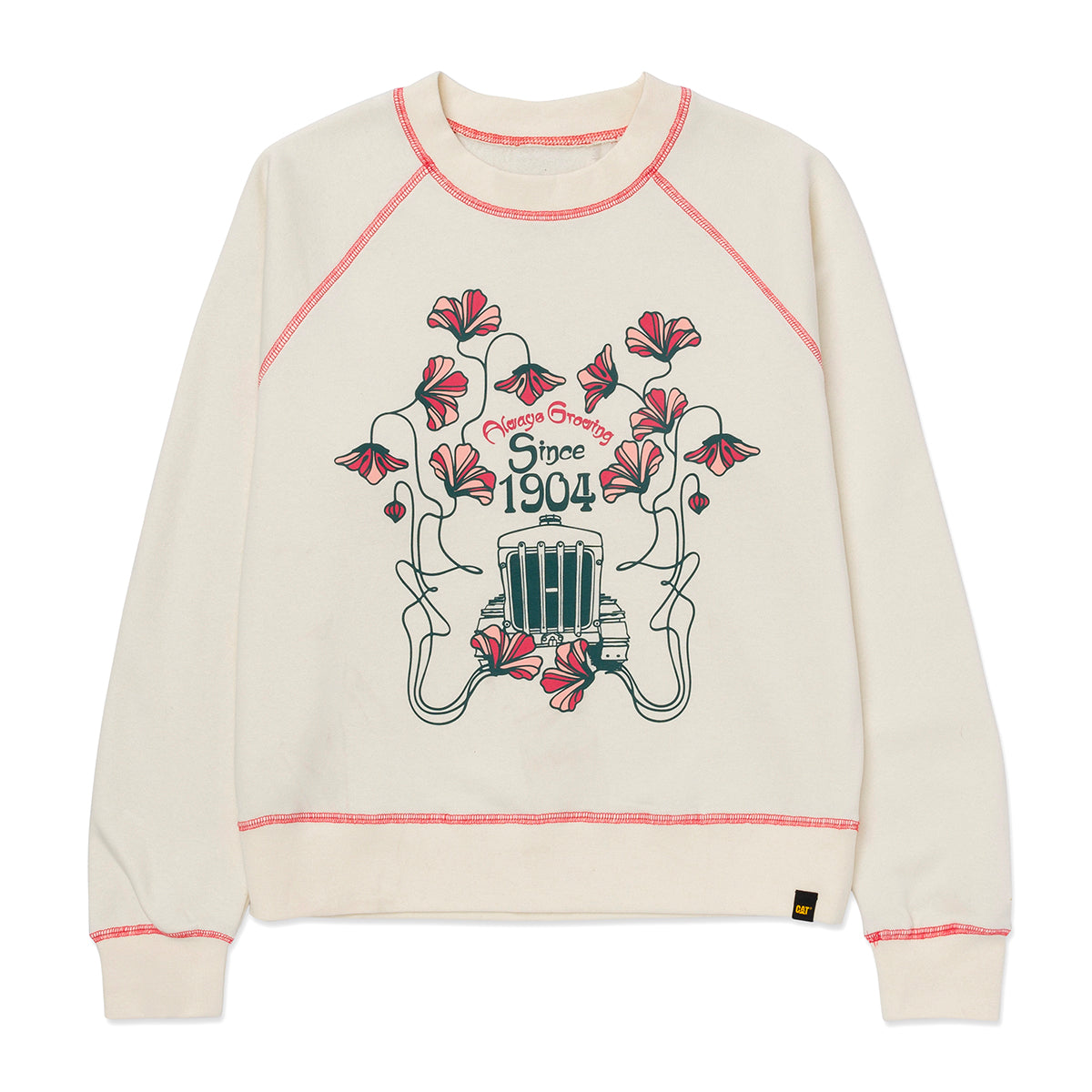 Sueter Graphic para mujer color blanco