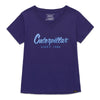 Camiseta V Neck para mujer color morado