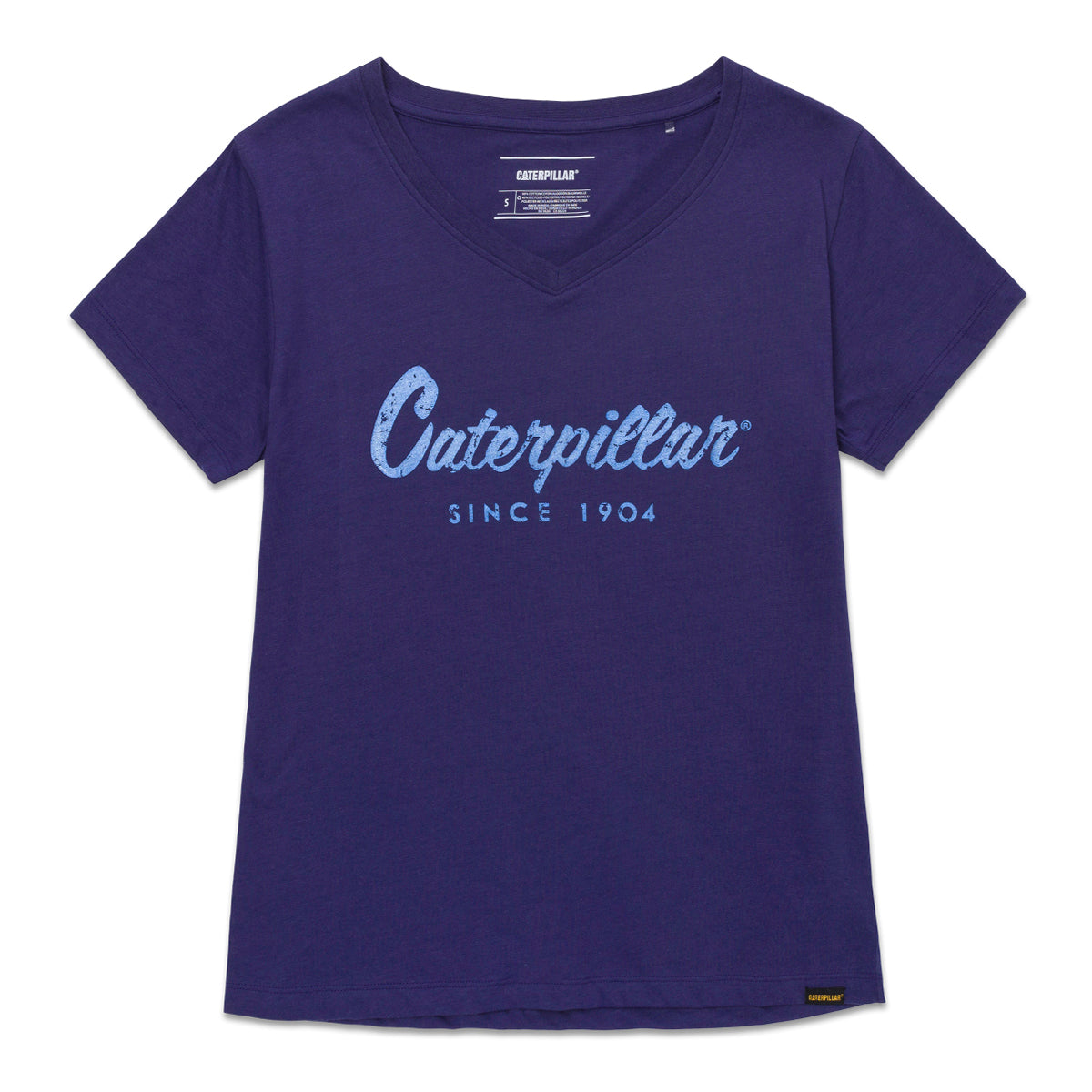 Camiseta V Neck para mujer color morado
