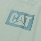 Camiseta Metal Box para mujer color verde