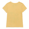 Camiseta Crew Floral para mujer color amarillo