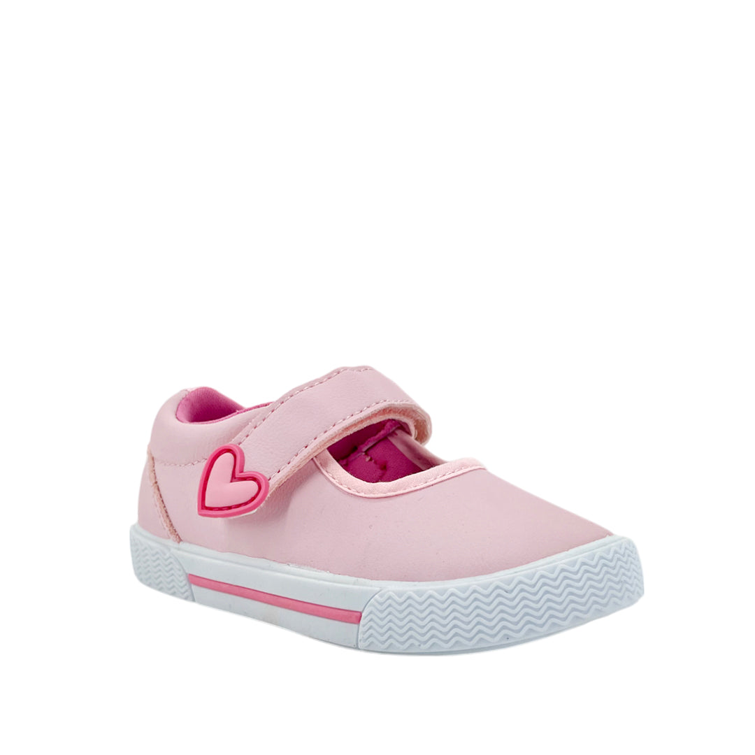 Canvas Ilsa para infante color rosado