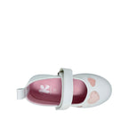 Canvas Hearht para infante color blanco
