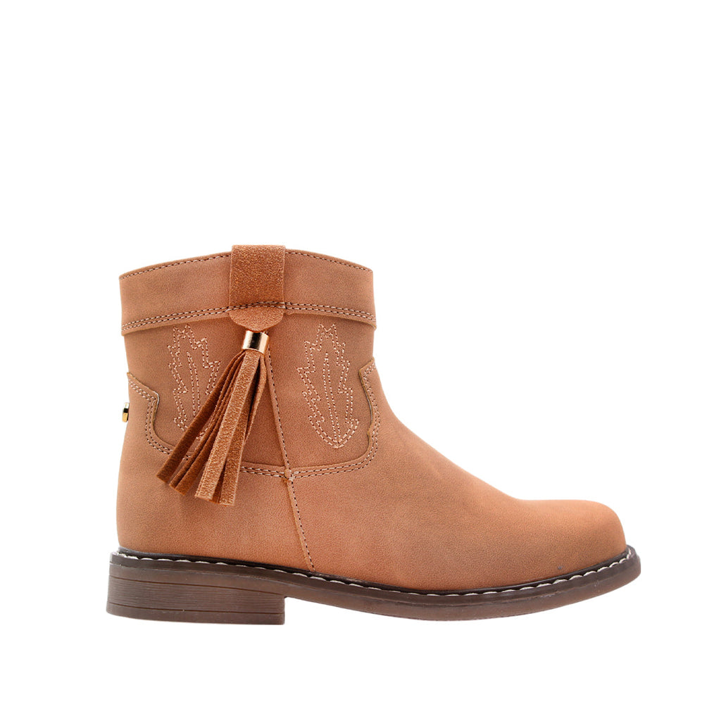Botas Jude para niña color tan