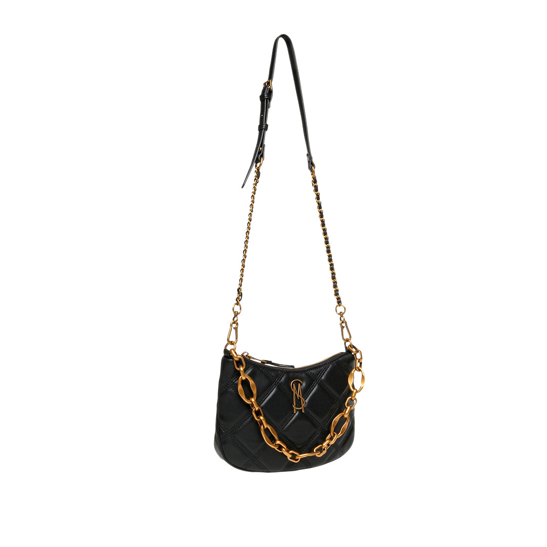 Cartera crossbody Baura para mujer color negro