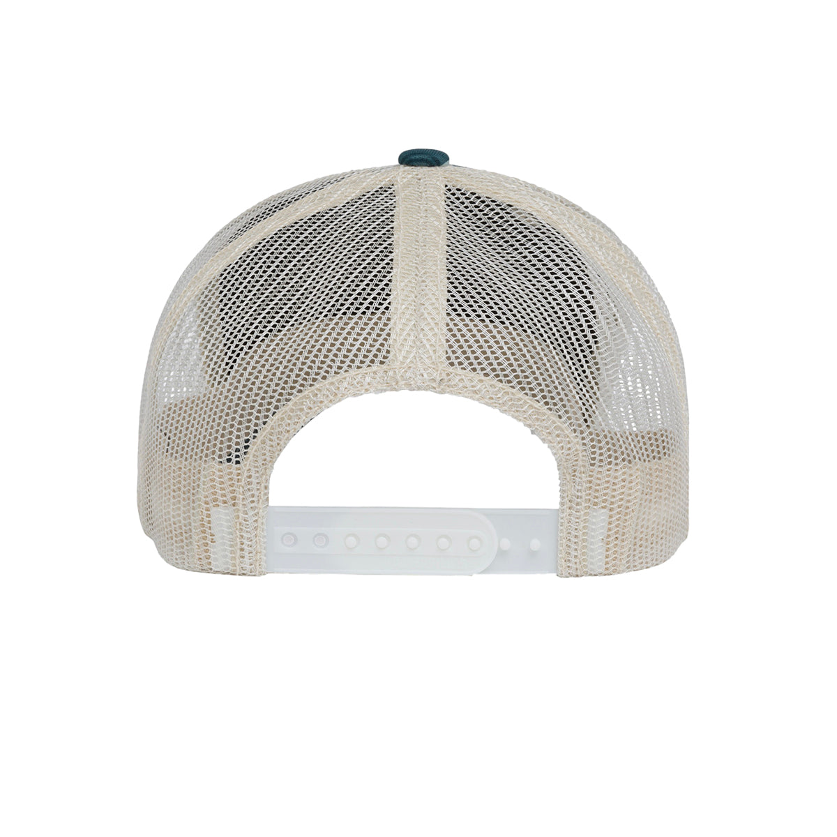 Gorra Plaid Trucker unisex color turqueza