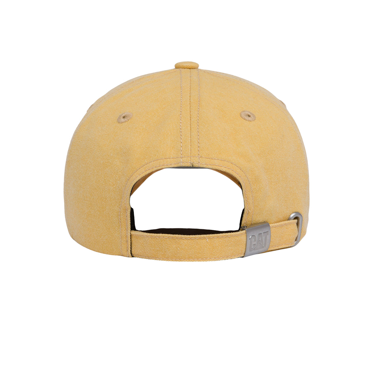Gorra Cat Logo unisex color amarillo