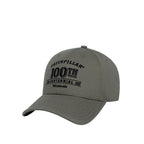 Gorra Caterpillar 100Th unisex color olivo
