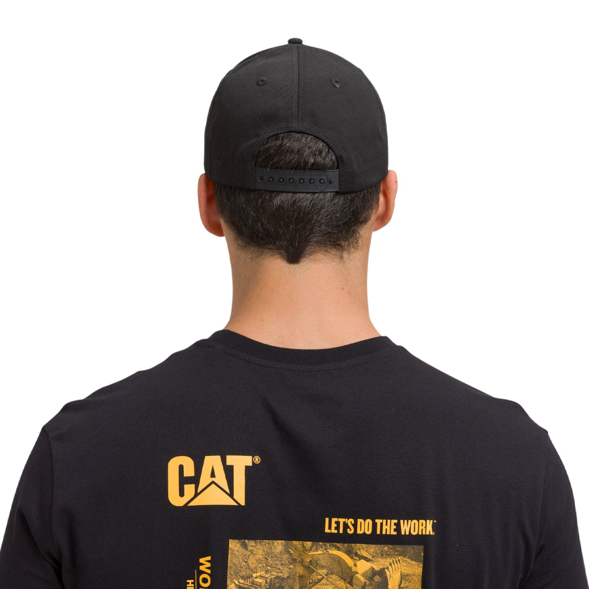 Gorra Caterpillar 100Th unisex color negro