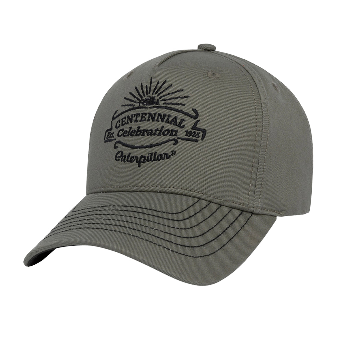 Gorra Centennial 5 Panel unisex color olivo