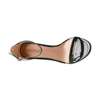 Sandalias de tacón Brazen para mujer color olivo