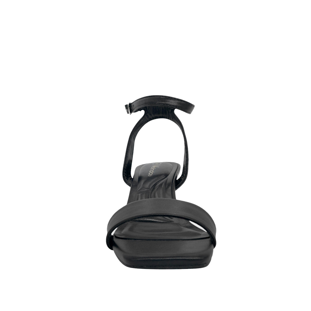 Sandalias de tacón Miller para mujer color negro