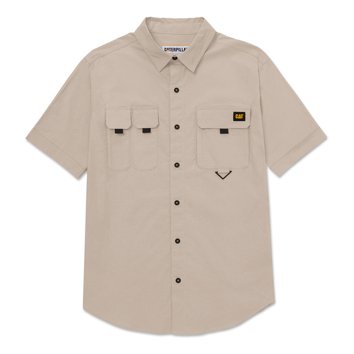 Camisa Utility para hombre color beige