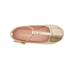Ballerinas Sandy para infante color dorado
