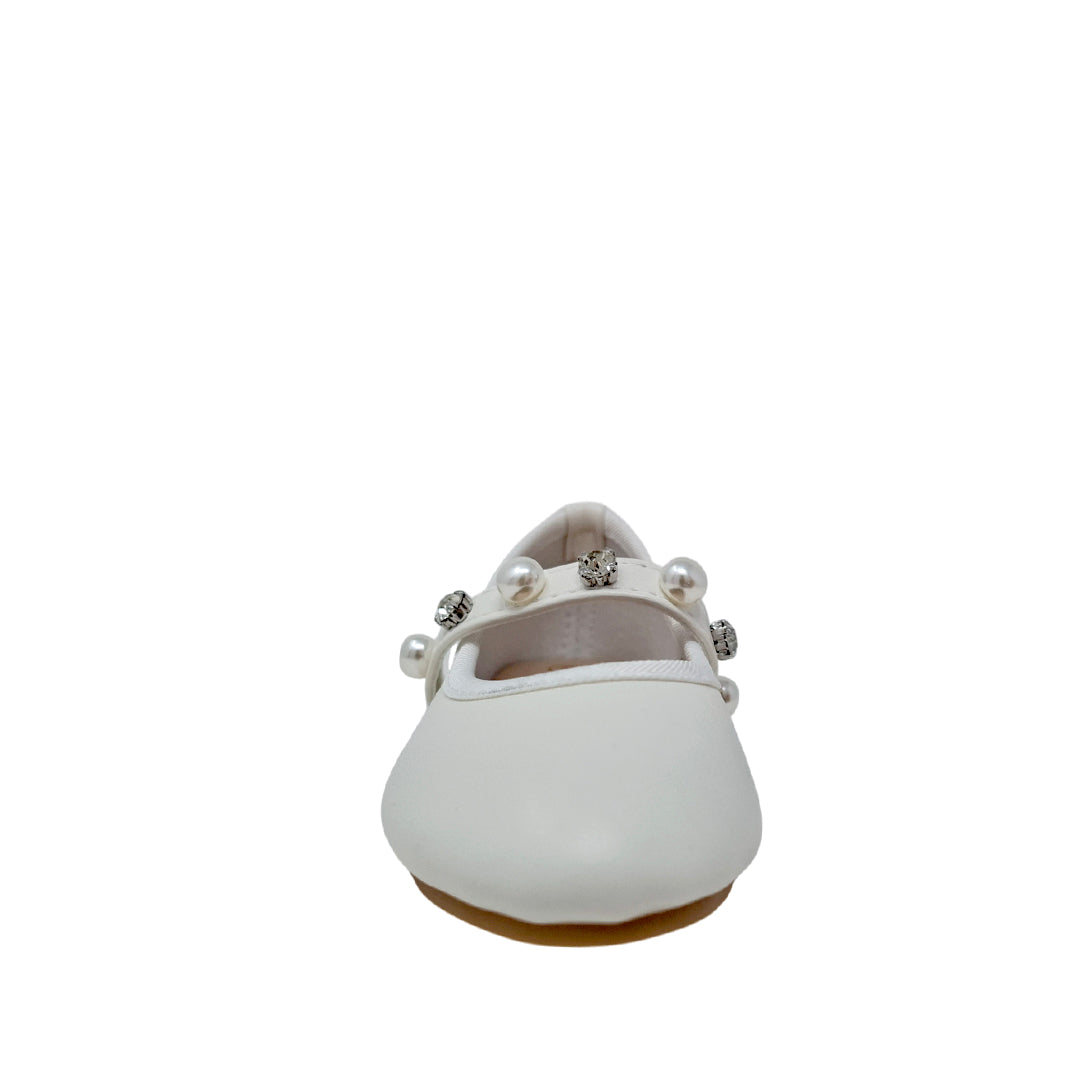 Ballerinas Marie para infante color blanco