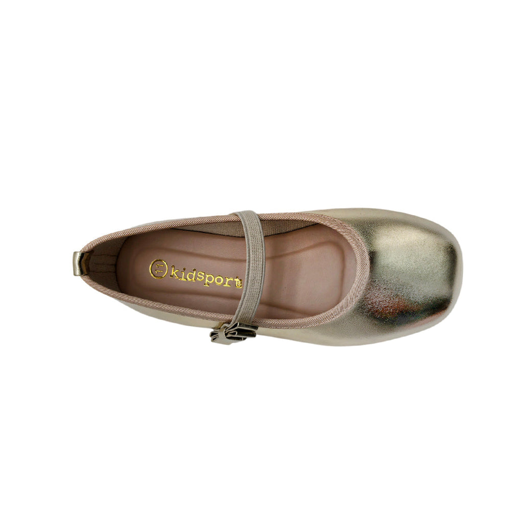 Ballerinas Sol para infante color oro rosa
