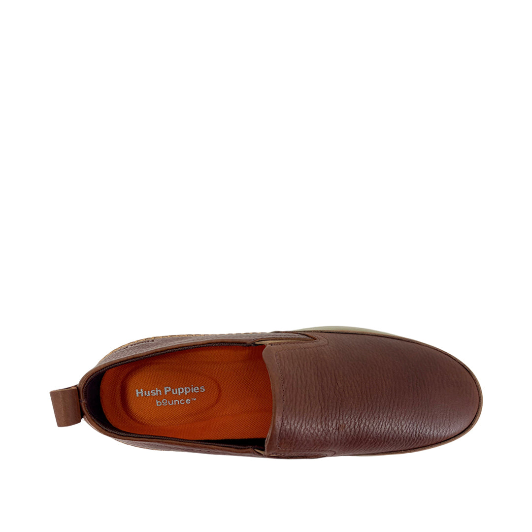 Casuales slip on Hale para hombre color café