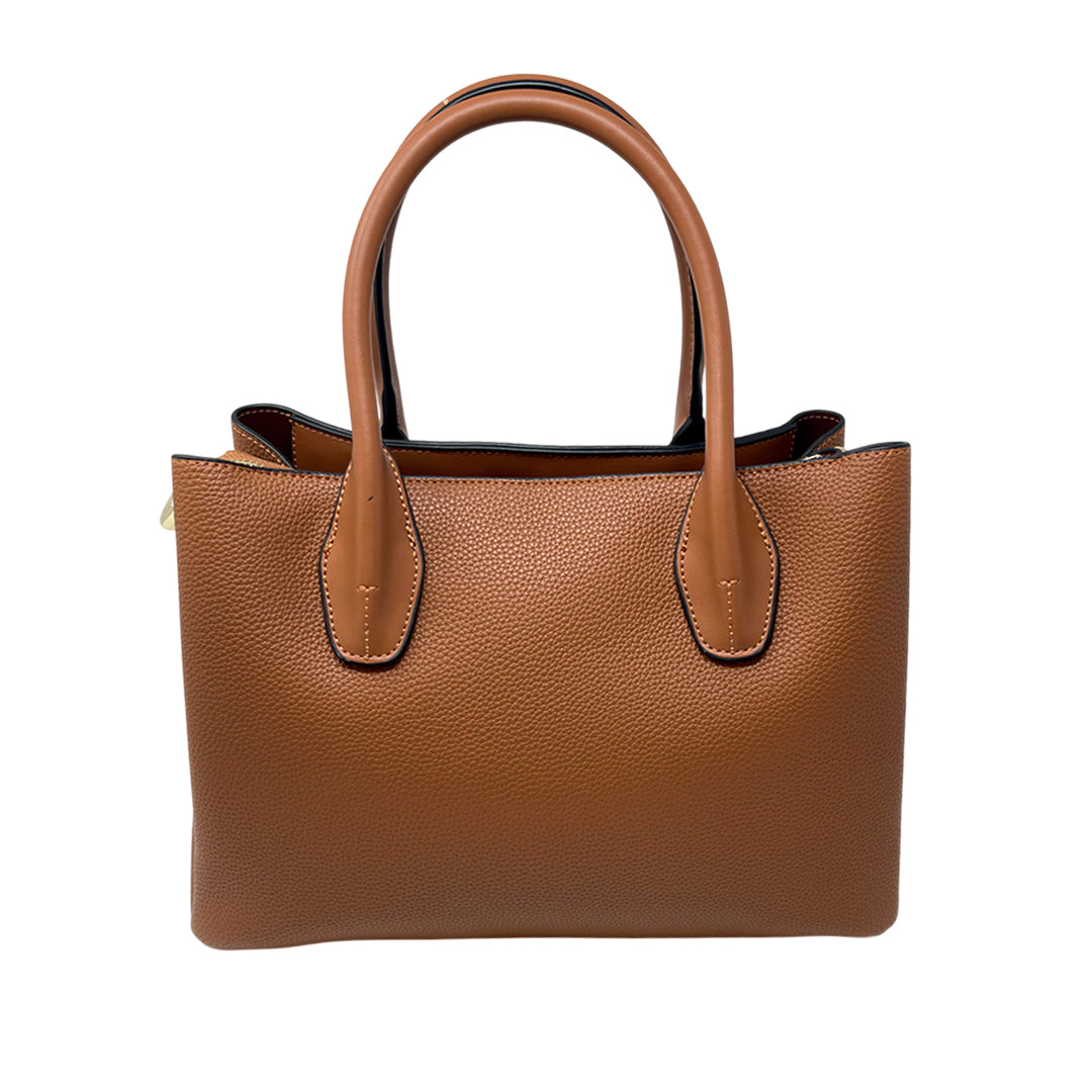 Cartera tote Keren para mujer color tan