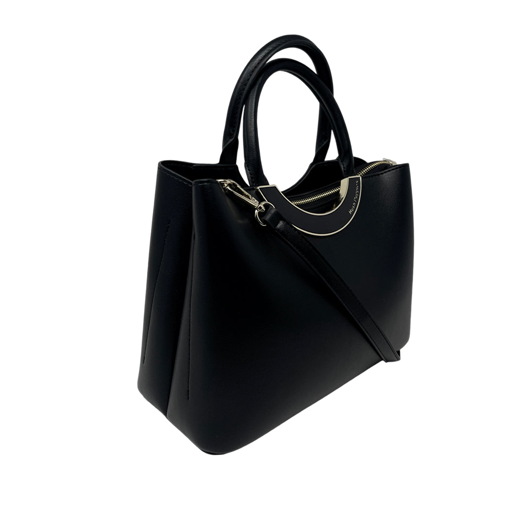 Cartera satchel Joy para mujer color negro