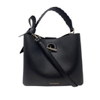 Cartera satchel Livia para mujer color negro