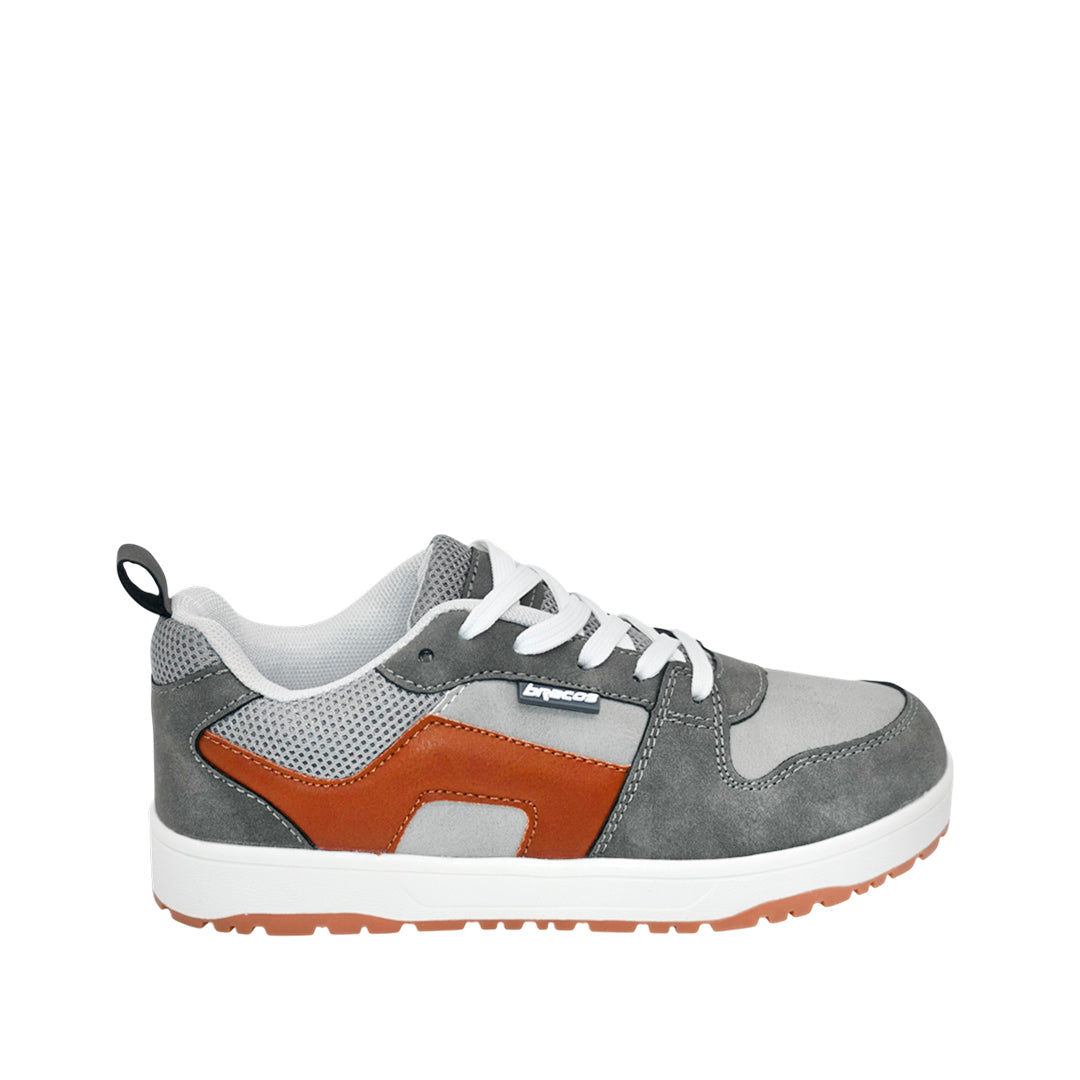 Tennis Rene para niño color gris