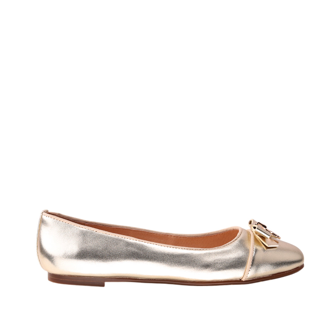 Ballerinas Zafra para mujer color dorado