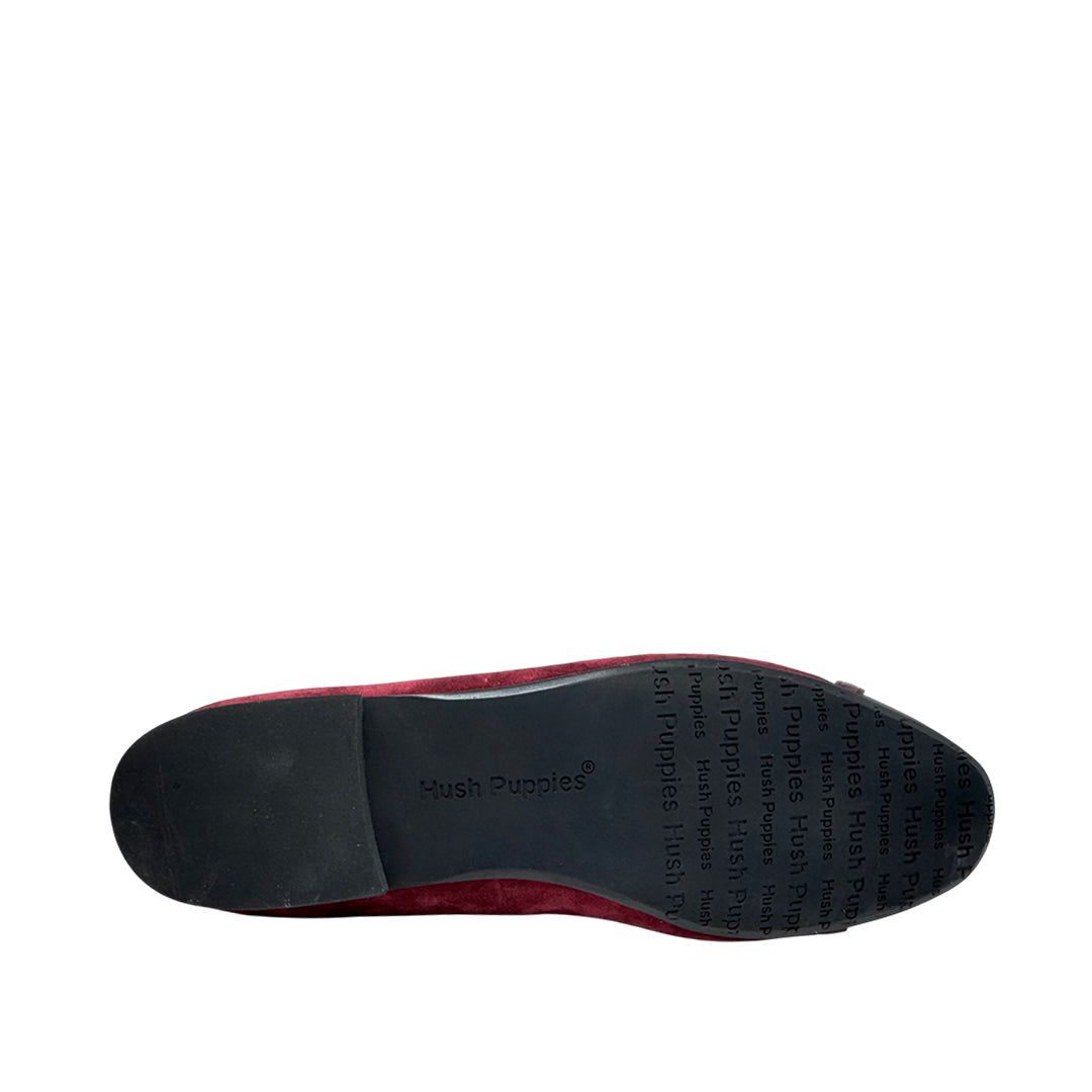 Ballerinas Soma para mujer color burgundy