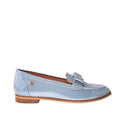 Mocasines Nisa para mujer color celeste