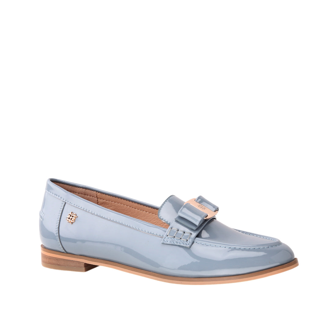 Mocasines Nisa para mujer color celeste