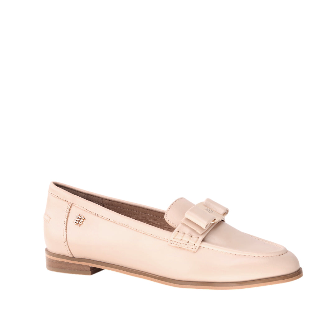 Mocasines Nisa para mujer color nude