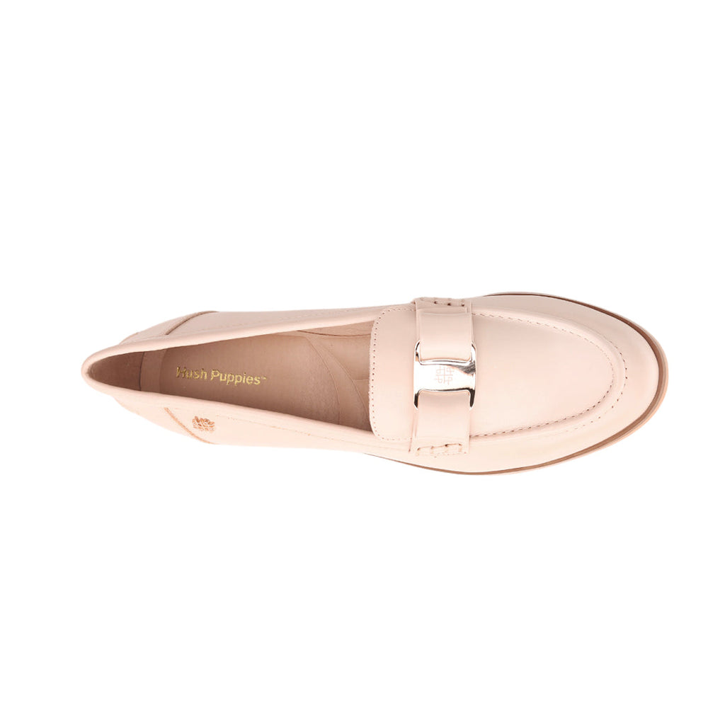 Mocasines Nisa para mujer color nude