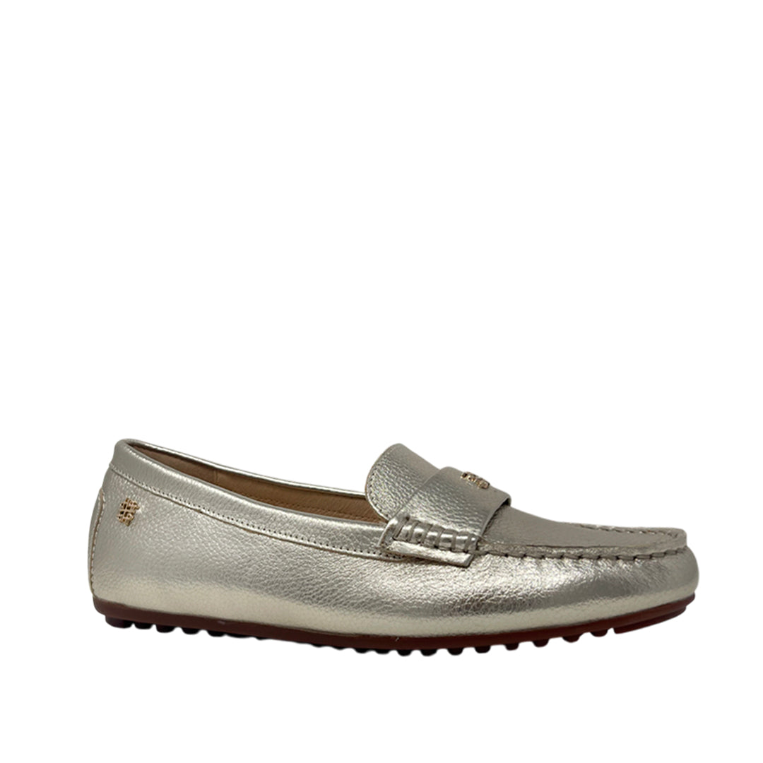 Mocasines Lorry 3 para mujer color dorado