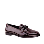 Mocasines Eleonora 4 para mujer color burgundy