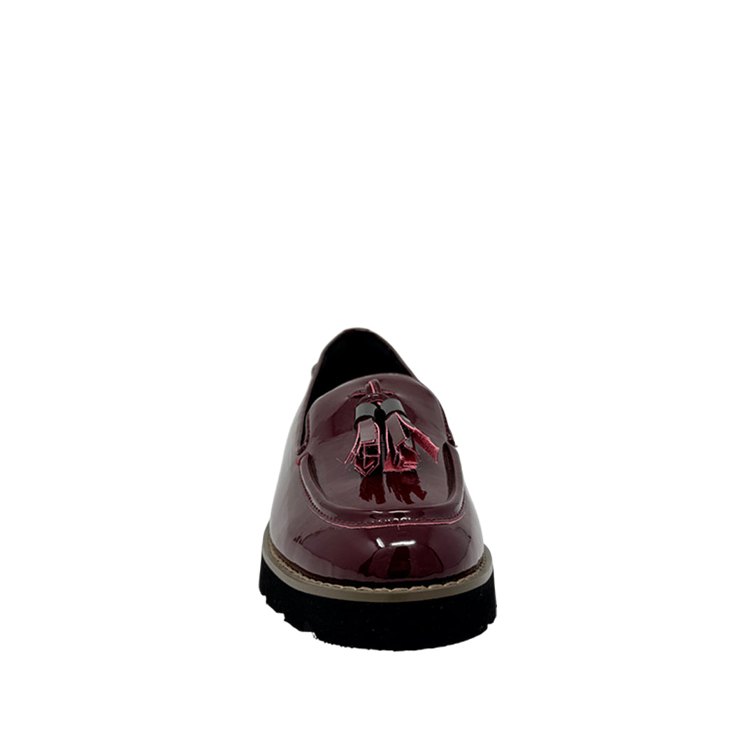Mocasines Jazlyn 2 para mujer color burgundy