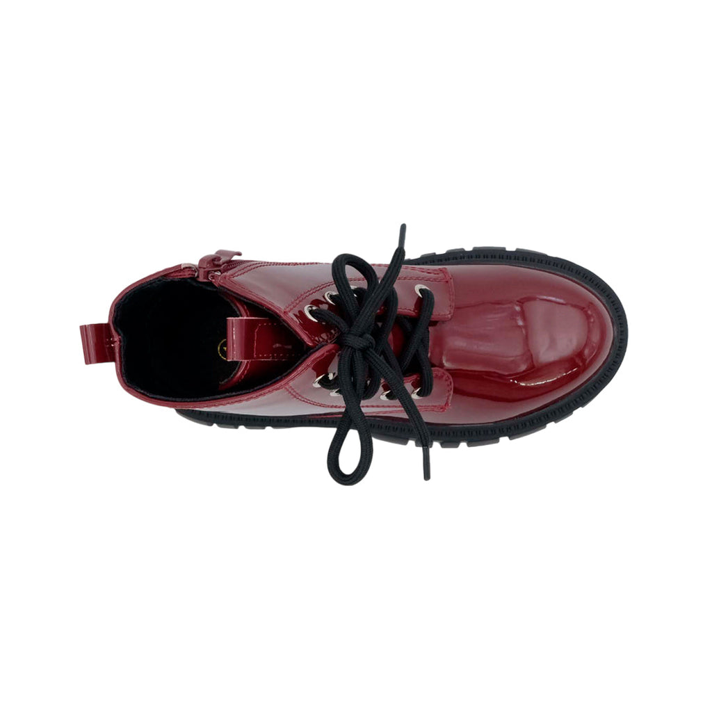 Botas Danya para niña color burgundy