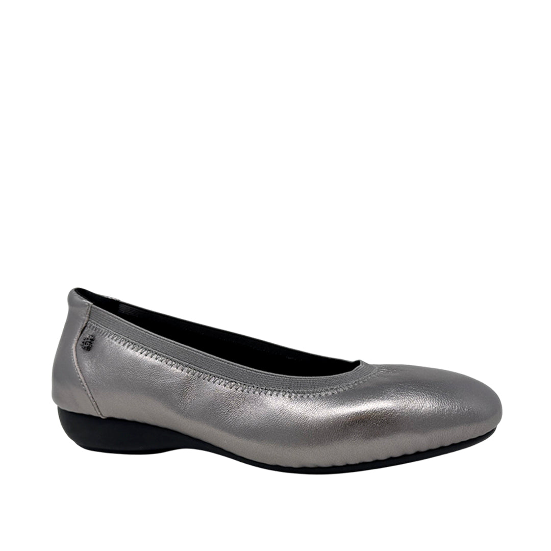 Ballerinas Samarah para mujer color plateado