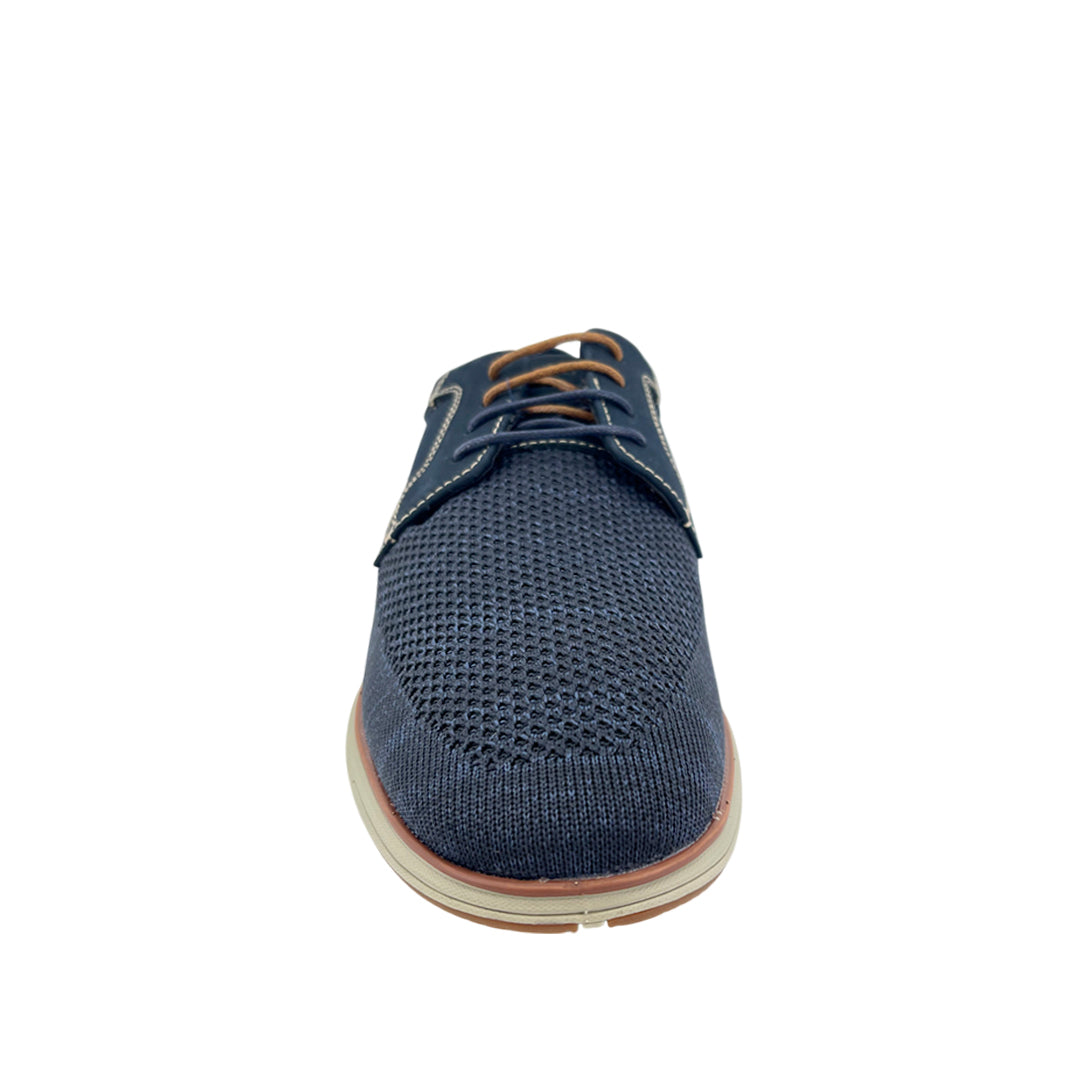 Derby shoes Wallace para hombre color navy