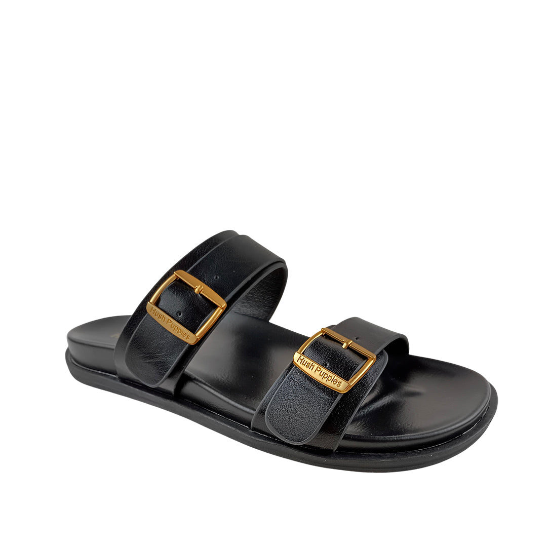 Sandalias flats Darci 3 para mujer color negro