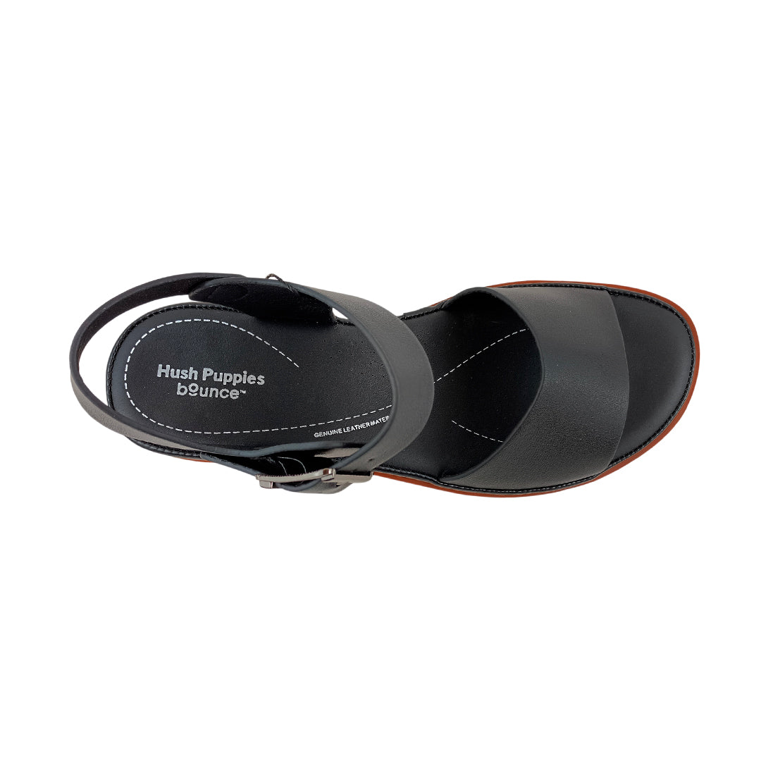 Sandalias flats Robertha para mujer color negro