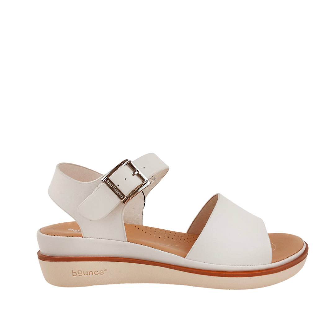 Sandalias flats Robertha para mujer color hueso