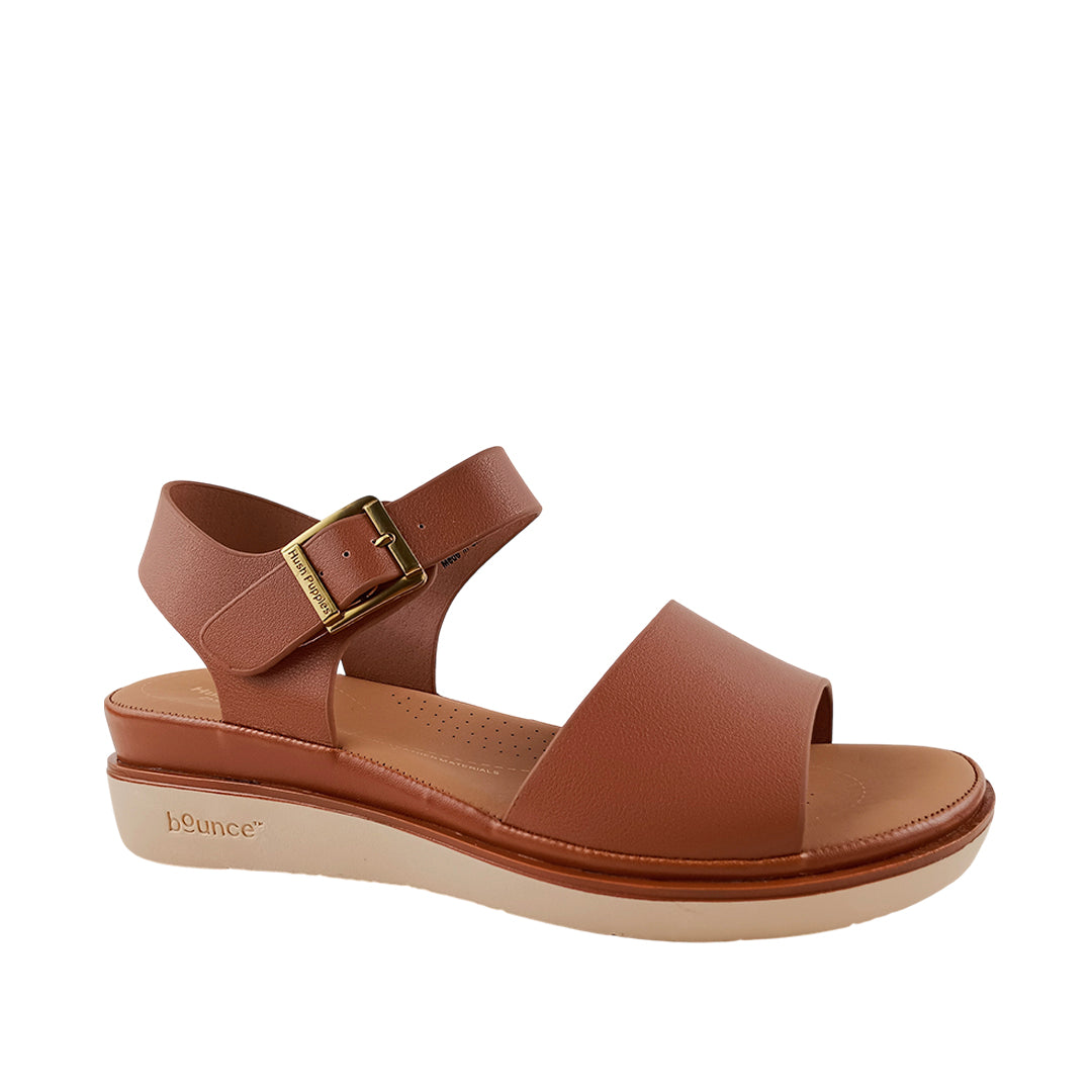 Sandalias flats Robertha para mujer color tan