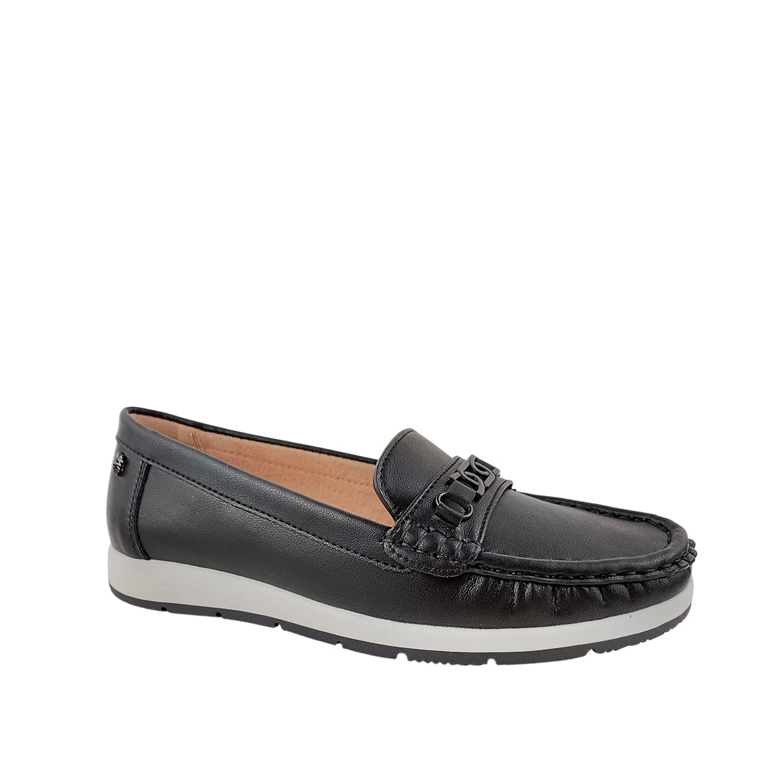 Mocasines Mirabell 3 para mujer color negro