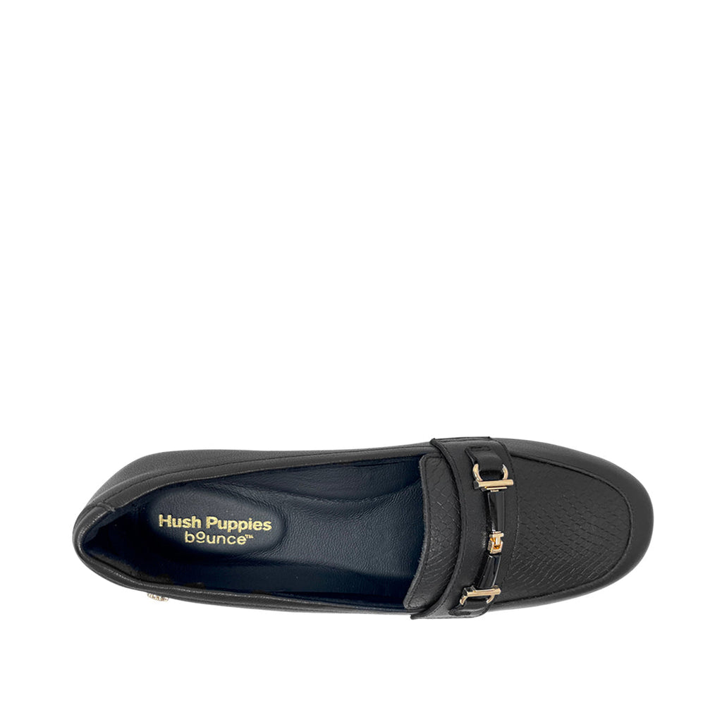 Mocasines de cuña Maritzza para mujer color negro